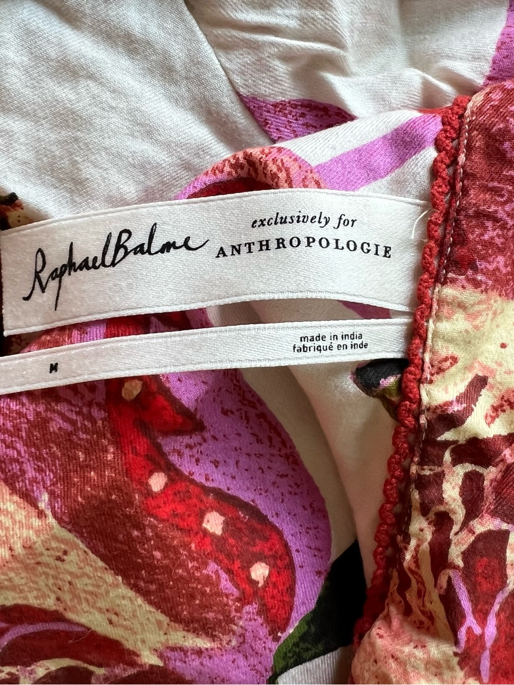 Raphael Balme for Anthropologie flannel pajama sleep set - Picture 4 of 4